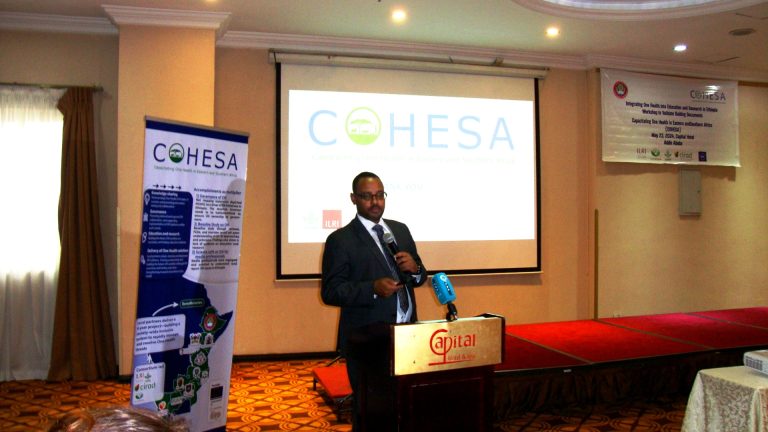 “Integration of ‘One Health’ Into Education, Research Essential to Build Resilient Healthcare System”   Dr. Getachew Tollera