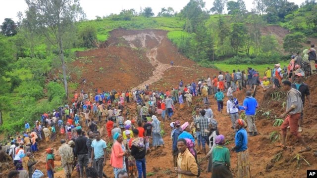 Death toll from Ethiopian landslides rises to over 230, official says